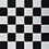 Luxury Tiles Black and White Checkered Mosaic Tile
