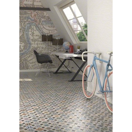 Luxury Tiles Parks Hyde Pattern Ceramic 316x316mm Wall & FloorTile