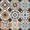 Luxury Tiles Parks Central Pattern Ceramic 316x316mm Wall & Floor Tile