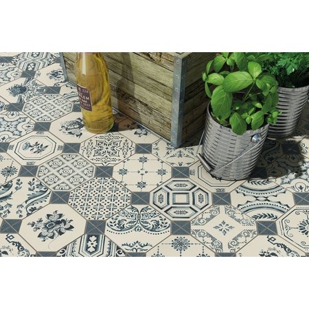 Luxury Tiles Parks Retiro Pattern Ceramic 316x316mm Wall & Floor Tile