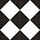 Luxury Tiles Aspen Black and White Triangle Porcelain 200x200 Tile