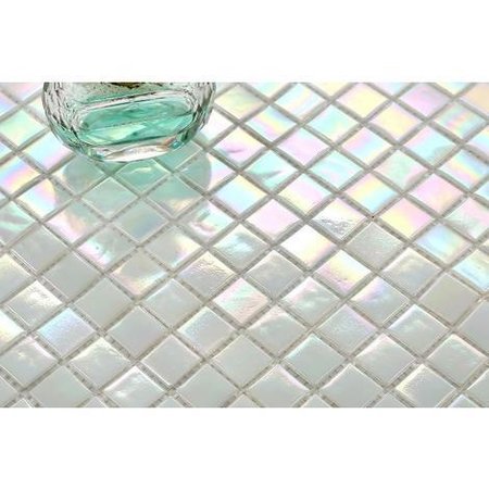 Luxury Tiles Pearl White Mosaic Tile