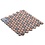 Luxury Tiles Bronze Hexagon Hive Mix Mosaic 290x306mm Tile