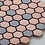 Luxury Tiles Bronze Hexagon Hive Mix Mosaic 290x306mm Tile