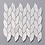 Luxury Tiles Marble Feather Mosaic Floor & Wall Tile