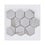 Luxury Tiles Hex Marble Mosaic Sheet