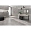 Luxury Tiles Impact Matt Grey Marble Effect 450x450mm Floor Tile