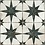 Luxury Tiles Astral Black Star Floor and Wall Tile 45x45cm