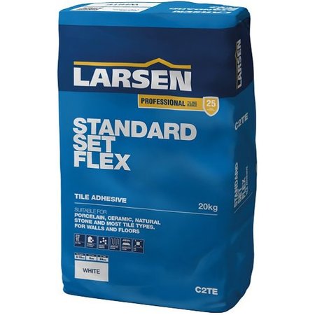 Luxury Tiles Standard Set Flexible For The  White Floor & Wall Tile Adhesive