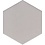 Luxury Tiles Hexagon Concrete Grey Tile