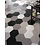 Luxury Tiles Hexagon Jet Black Porcelain Tile