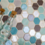 Avatar Hex Aqua Glass Mosaic Tile