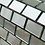 Luxury Tiles Mirrored Brick Mosaic Tile 315x315mm