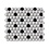 Luxury Tiles Shapes Hexagon Matt White Black Mosaic Tile