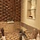 Luxury Tiles Brushed Gold Hexagon Mosaic Tile