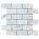 Luxury Tiles White Marble Metro Brick Wall and Floor Mosaic Tile