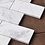 Luxury Tiles White Marble Metro Brick Wall and Floor Mosaic Tile