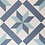 Luxury Tiles Nordic Blue Pattern Wall and Floor Tile 333x333mm