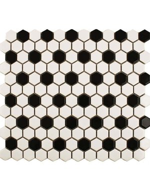 Luxury Tiles Microhex Mix Mosaic Floor & Wall Tile