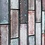 Red Mix Glass Brick Effect Wall Mosaic Tile 300x300mm