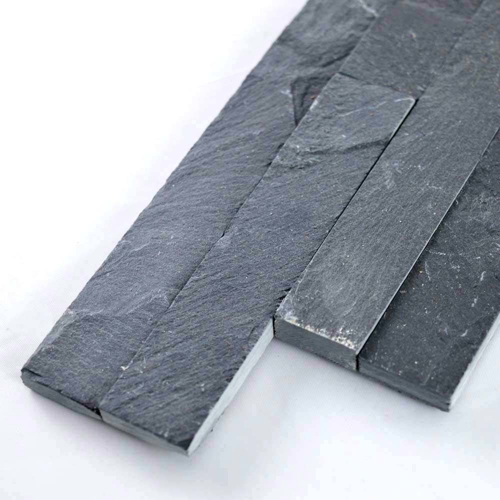 Split Face Grey Natural Slate Tiles 100x360mm Luxury Tiles