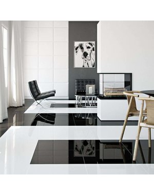 Luxury Tiles Mayfair White Diamond Gloss 60x60cm Floor Tile