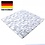 Luxury Tiles Mosaic and  Aluminium Silver Star 3D Tile 27cmx27cm