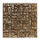 British Ceramic Tiles Bronze Foil Glass Mosaic  300x300mm