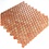 Russet Penny Mosaic Wall and Floor Tile 30.5cm x 30.5cm