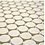 Luxury Tiles Custard Cream Penny Mosaic Floor and Wall Tile