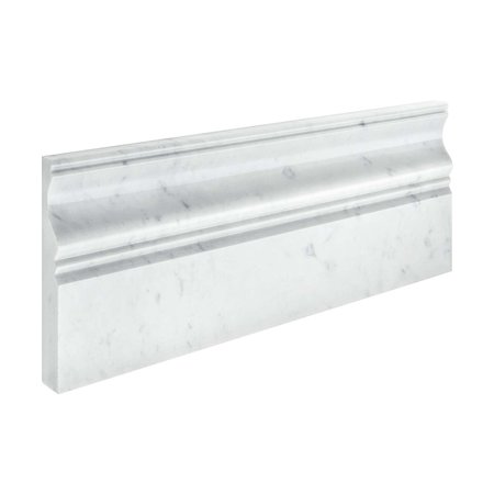 Luxury Tiles Tuscany Bianca Marble Skirting Tile