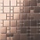 Luxury Tiles Faberge Rose Gold Steel Square Mosaic Tile