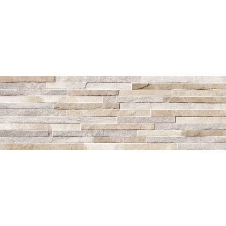 Luxury Tiles Oteca Beige Porcelain Split Face Tile 175x520mm