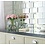 Luxury Tiles Dior Glass Mirror Brick Metro 10x20cm Tile