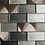 Portland Brown Glass Brick Mosaic Tile