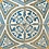 Luxury Tiles Maldives Blue Pattern Ceramic Floor 45x45cm Tile