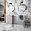 Luxury Tiles Aleotti Royal Blue Marble Effect 1200x600mm Porcelain Tile