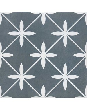 British Ceramic Tiles Wicker Charcoal Floor and Wall Tile 33x33cm