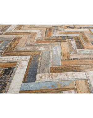 Verona Distressed Wood Effect Wall & Floor Tile