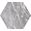 Luxury Tiles Hexagon Marble Grey 175×200mm Wall & Floor Tile