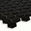 Verona Black Hexagon Gloss Black Mosaic Tile