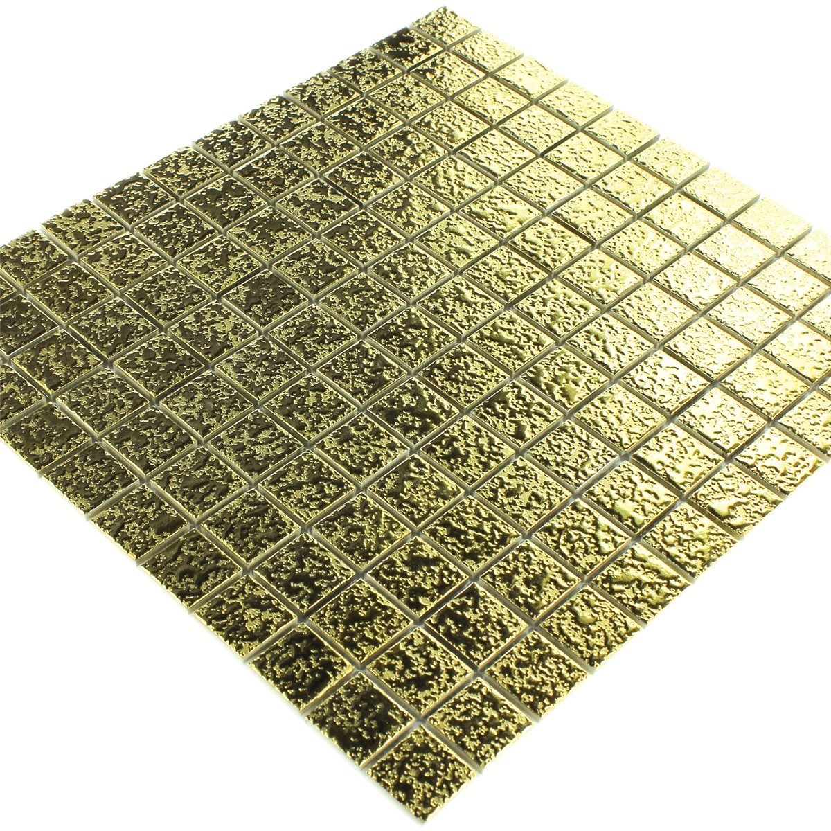 Mosaic Ritz Gold Ceramic Wall Tile Luxury Tiles