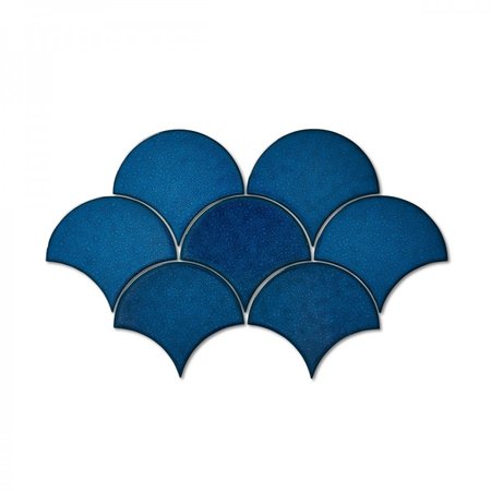 Luxury Tiles Fish scale Royal Blue Decor Wall Tile