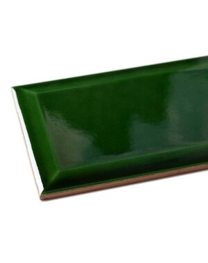 Luxury Tiles Royal Green Gloss Bevelled Metro Tile