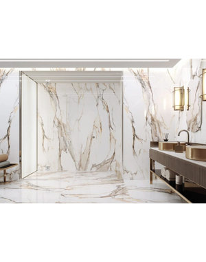 Gold Marble Effect 600x1200mm Tile