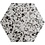 Verona Terrazzo Hexagon Cloud Porcelain Tile