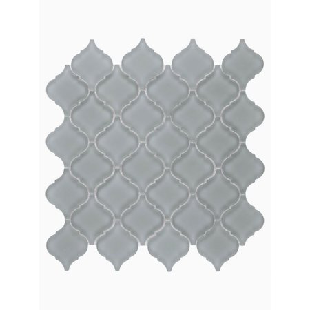 Luxury Tiles Isodore Storm Grey Drops Mosaic Tile