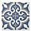 Luxury Tiles Manor House Blue Pattern Floor and Wall Tile