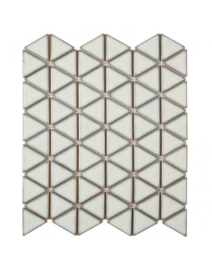 Luxury Tiles Geometric Triangle White