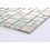 Luxury Tiles Fantasy Silver Square Mix Mosaic Tile